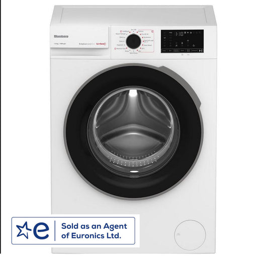Blomberg LWA18461W White 8Kg 1400 Spin Washing Machine