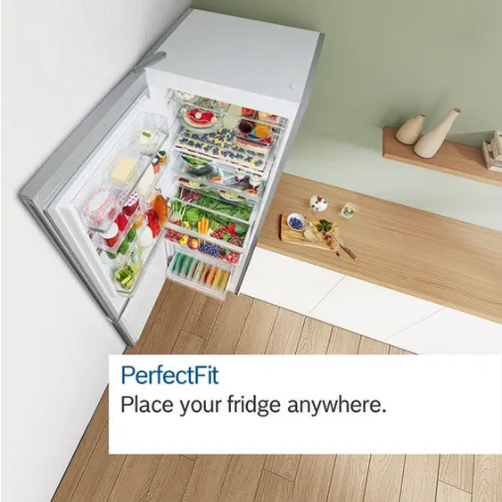 Bosch KGN392WDFG 60cm ( 203cm High ) 70/30 White Frost Free Fridge Freezer