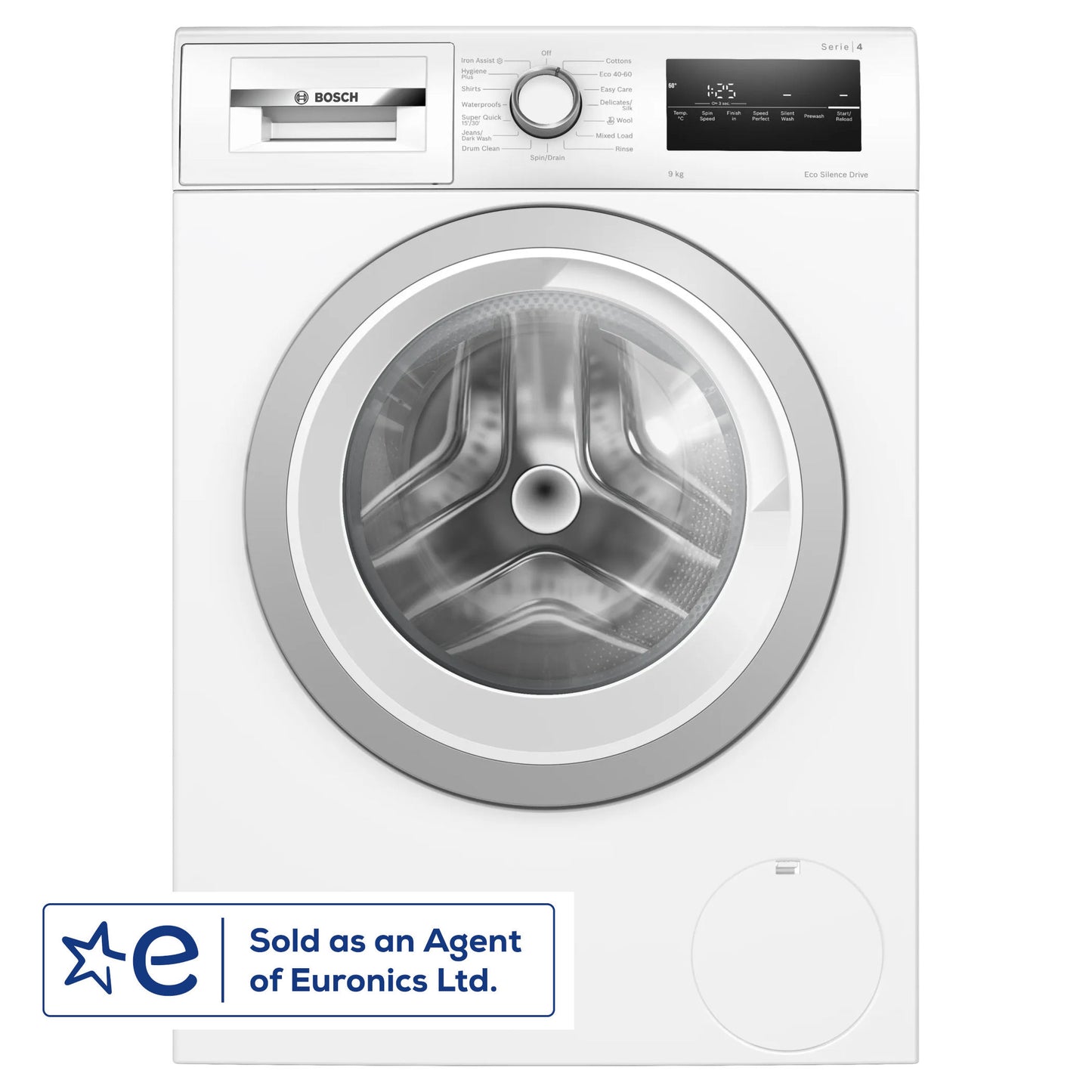 Bosch WAN28259GB (Series 4) 9kg 1400 Spin Washing Machine