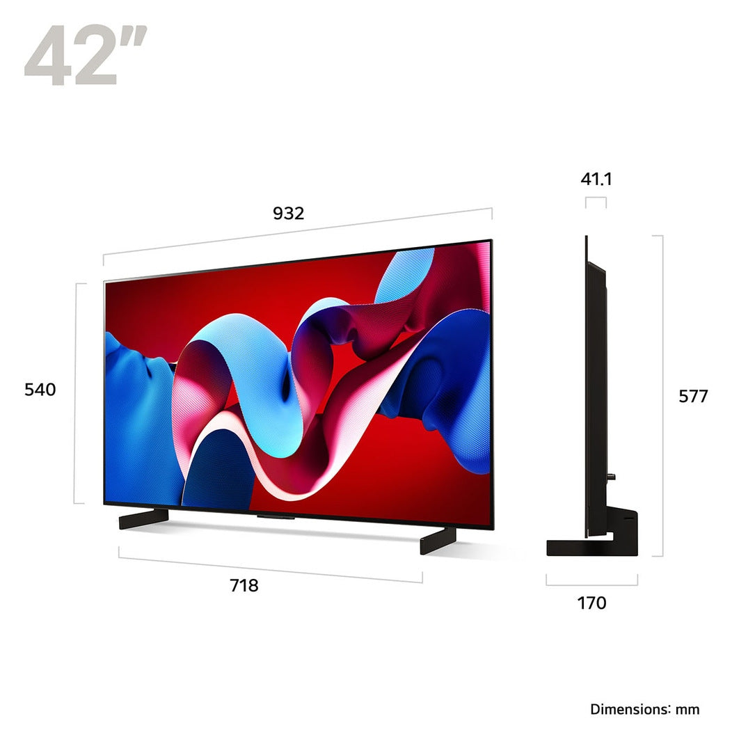 LG OLED42C44LA.AEK 42" OLED evo Smart Television
