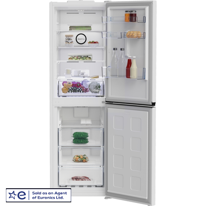 BEKO CNG4692VW 60cm ( 192cm High )  Harvest Fresh Frost Free Fridge Freezer