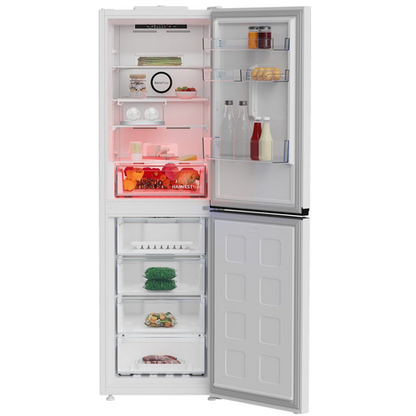 BEKO CNG4692VW 60cm ( 192cm High )  Harvest Fresh Frost Free Fridge Freezer