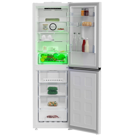 BEKO CNG4692VW 60cm ( 192cm High )  Harvest Fresh Frost Free Fridge Freezer