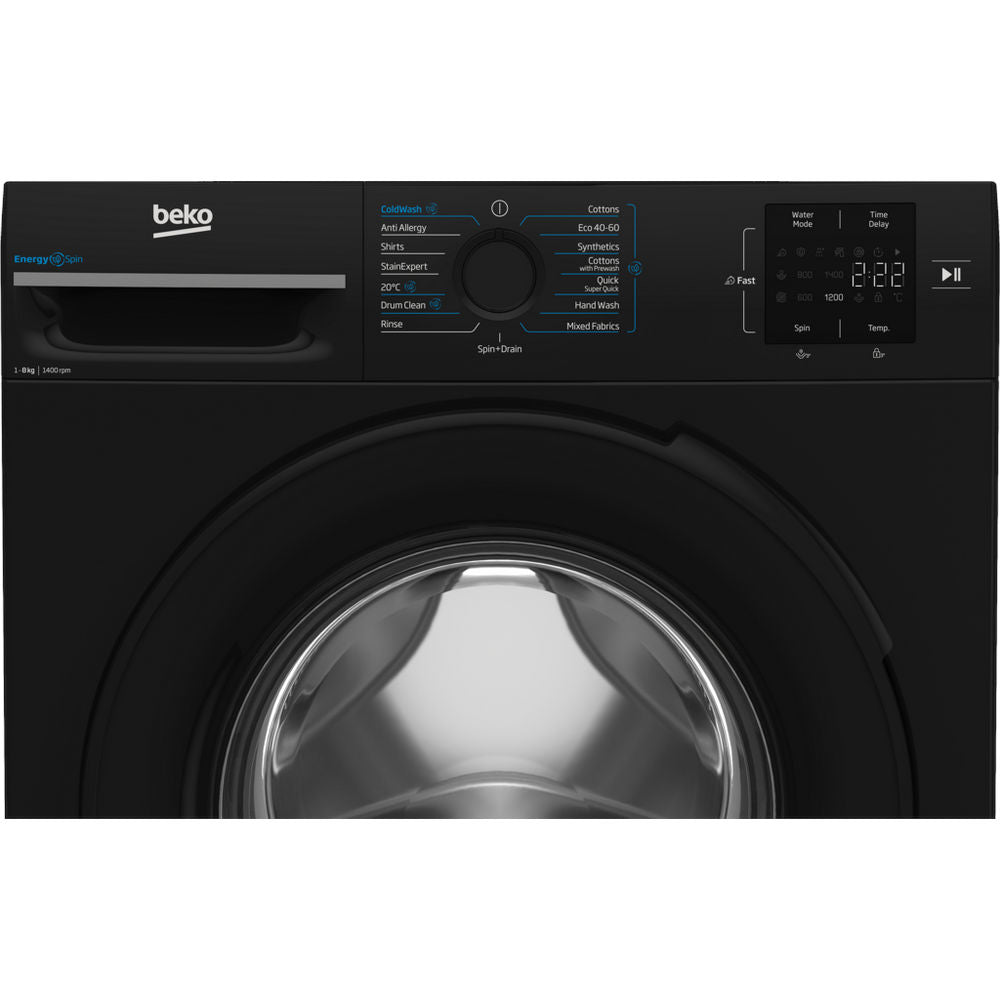 Beko BMN3WT3841B 8kg 1400 Spin Washing Machine