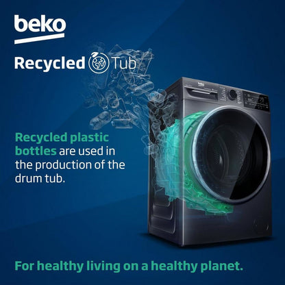 Beko BMN3WT3841W 8kg 1400 Spin Washing Machine