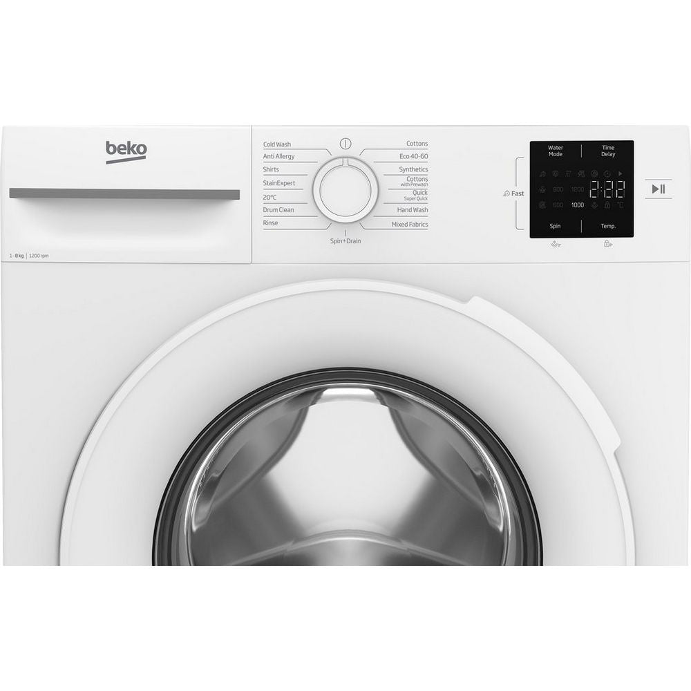 Beko BMN3WT3821W 8kg 1200 Spin Washing Machine