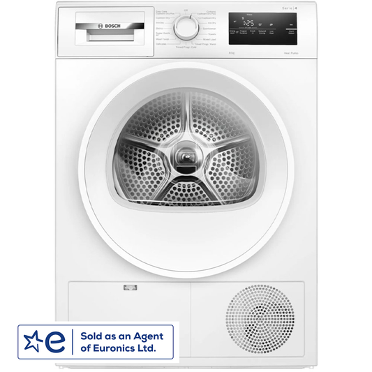 Bosch WTH85225GB Series 4 8kg Heat Pump Tumble Dryer