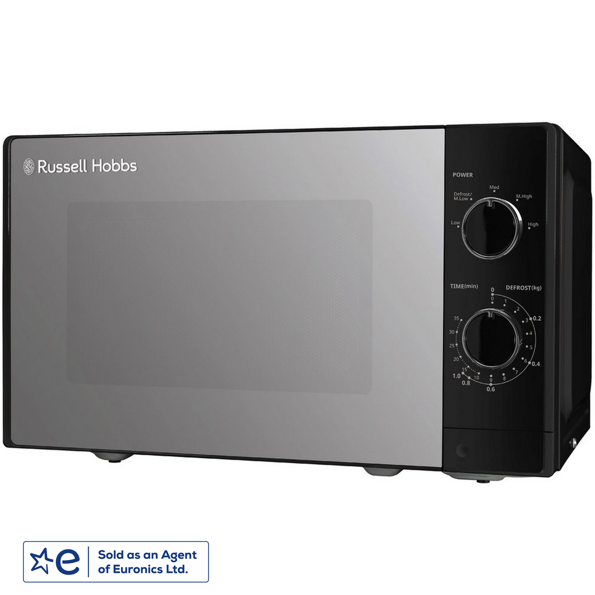 Russell Hobbs RHM2047B Black 20 Litre 800 Watt Digital Microwave