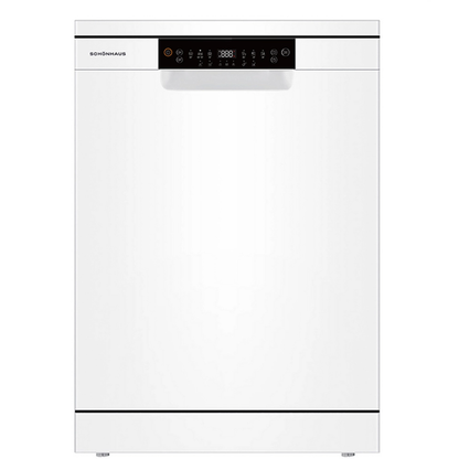 Schonhaus DWSF0115FSBW 60cm 15 Place Setting ( B Rated 9.5 Litres ) Full Size Dishwashe