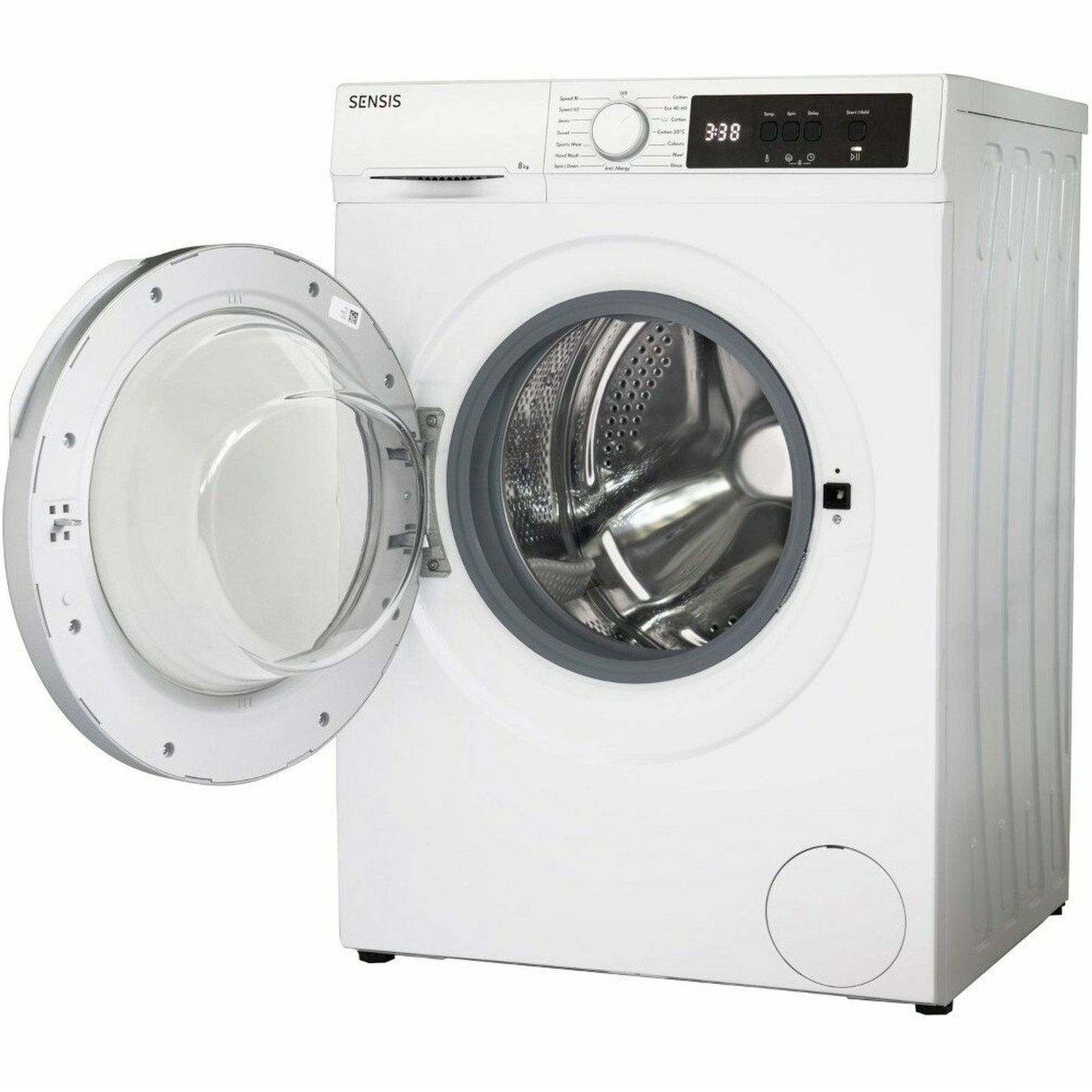 Sensis WMF01814AW 8Kg 1400 Spin Washing Machine