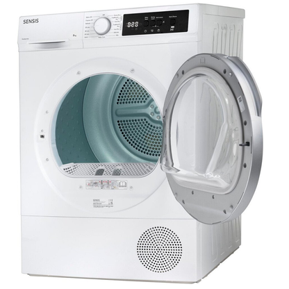 Sensis TDHF018A2W 8kg Heat Pump Tumble Dryer
