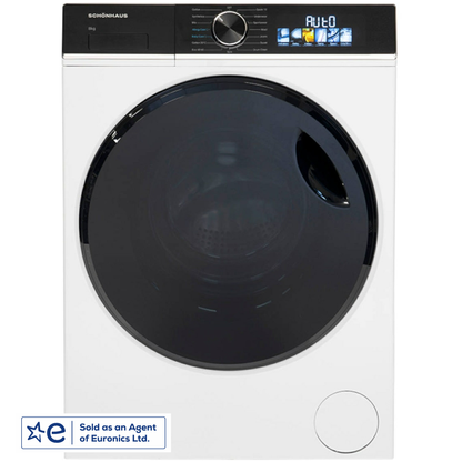 Schonhaus WMSF01814AW 8Kg 1400 Spin White Washing Machine