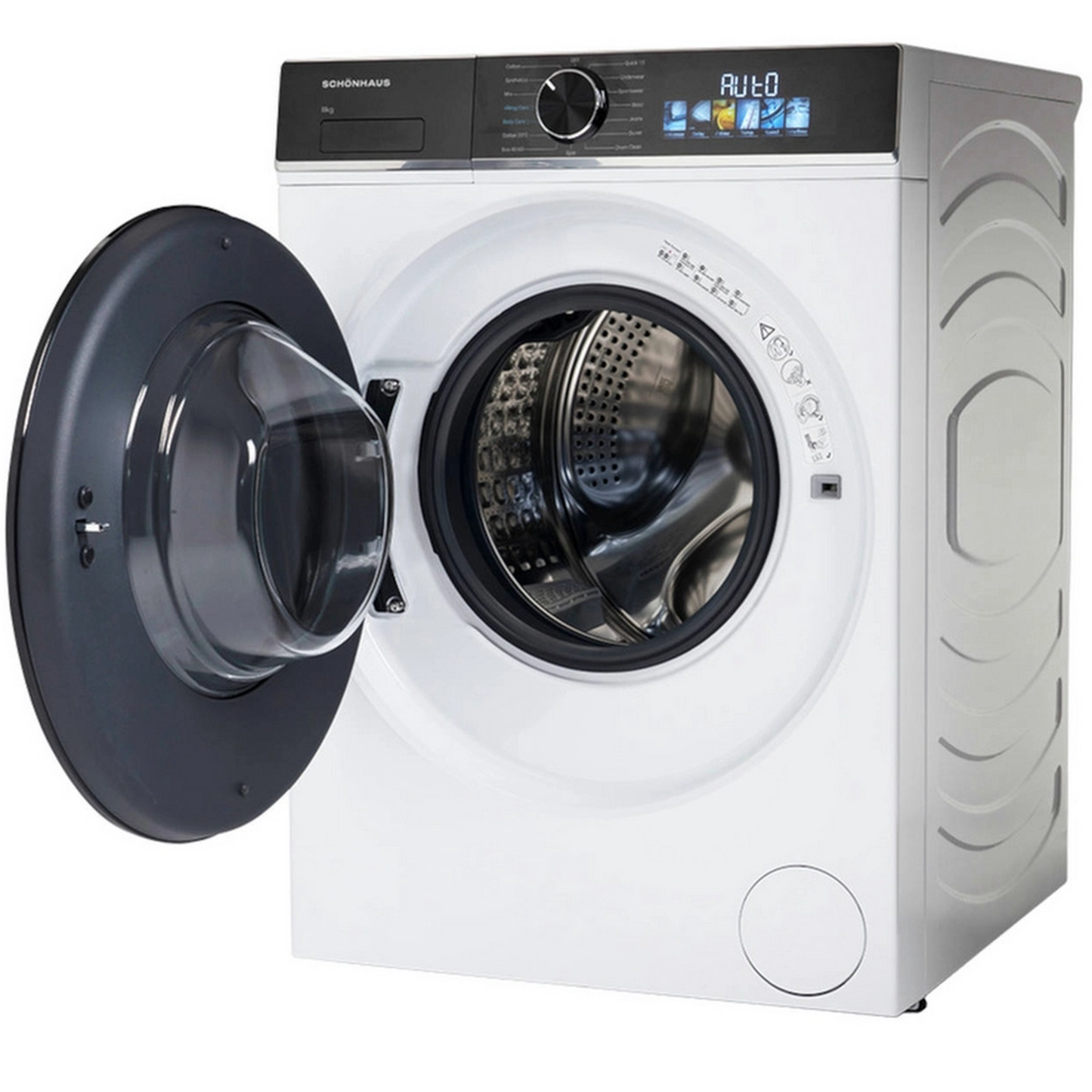 Schonhaus WMSF01814AW 8Kg 1400 Spin White Washing Machine