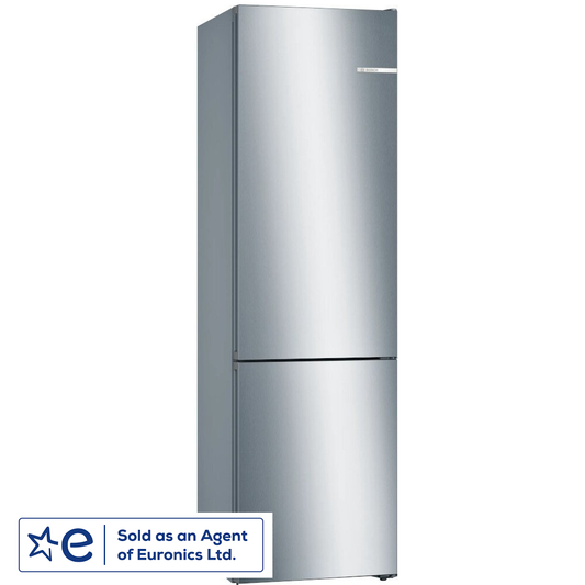 Bosch KGN392LEBG 60CM Series 4 70/30 Stainless Steel Frost Free Fridge Freezer
