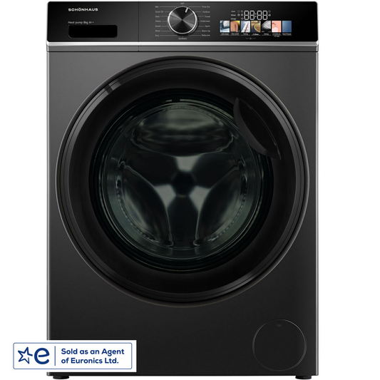 Schonhaus TDSHF018A3G 8KG Graphite Heat Pump Tumble Dryer