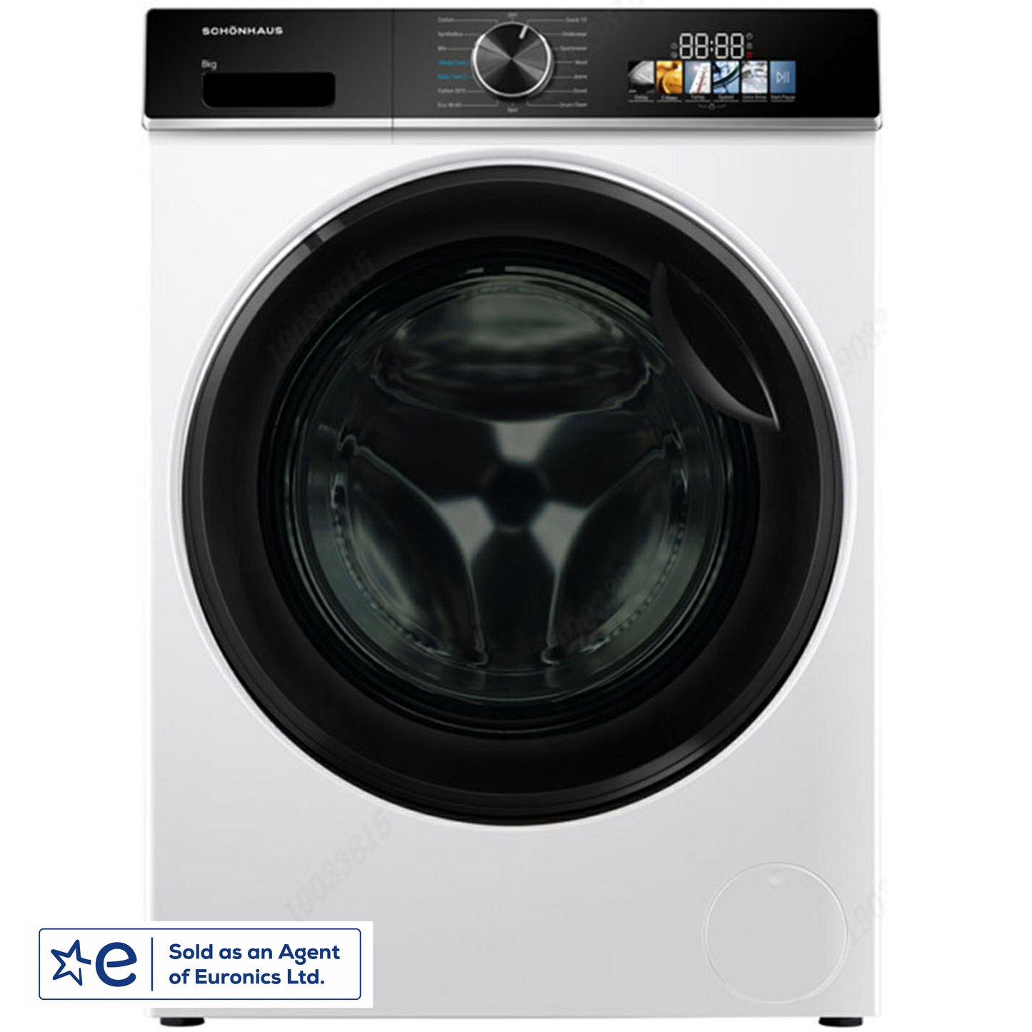Schonhaus TDSHF018A3W8KG White Heat Pump Tumble Dryer