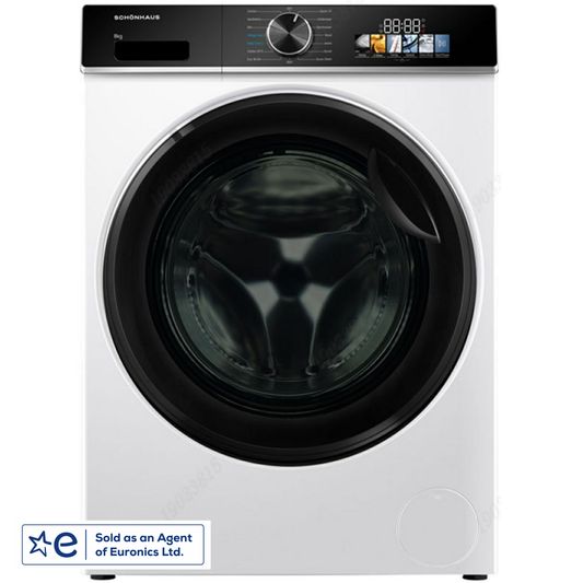 Schonhaus TDSHF018A3W8KG White Heat Pump Tumble Dryer