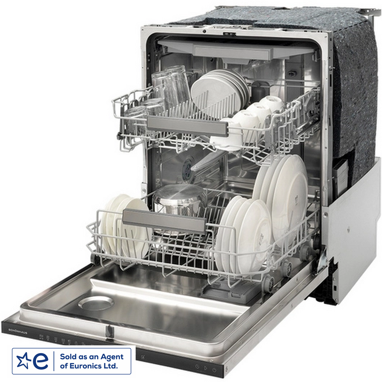 Schonhaus DWSI0115FSB 15 Place Setting  ( B Rated 9.5 Litres ) Full Size Built In Dishwasher