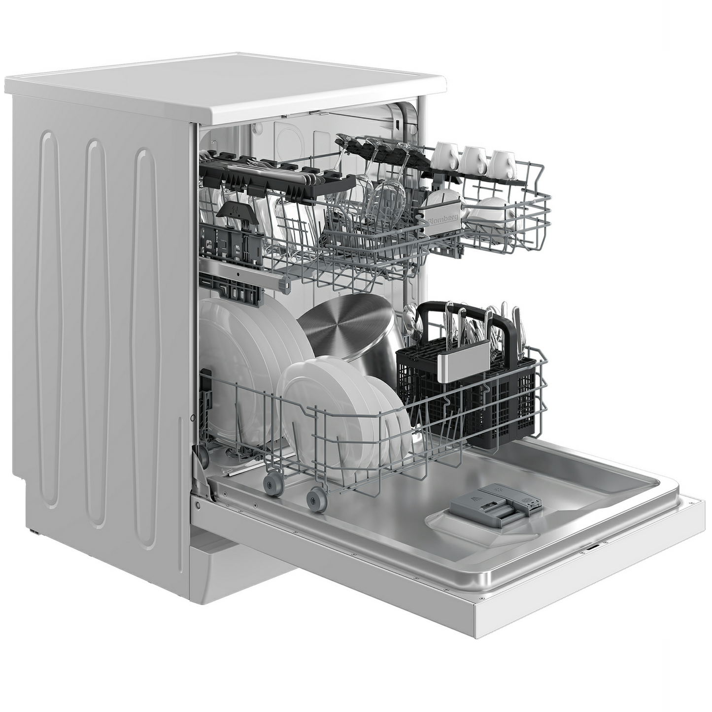 Blomberg LDF43520W 60cm 14 Place Setting ( B Rated 9.5 Litres ) Full Size Dishwasher