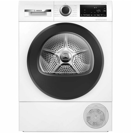 Bosch WQG24502GB Series 6 9kg Heat Pump Tumble Dryerr With Self Cleaning Condener