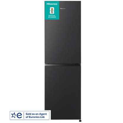 Hisense RB327N4ABD 55cm Black 50/50 Frost Free Fridge Freezer