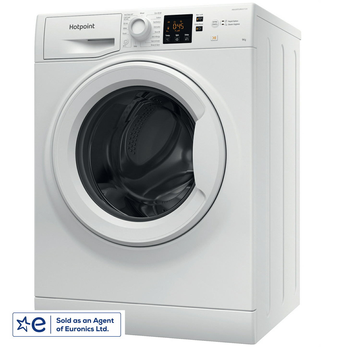 Hotpoint NSWF946WUK White 9kg 1400rpm Washing Machine