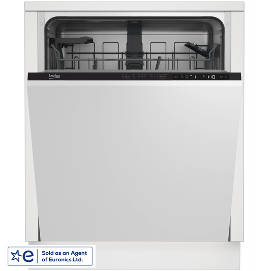 Beko BDIN25431 14 Place Setting  ( D Rated 10.9 Litres ) Full Size Built InDishwasher
