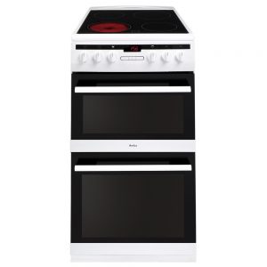 Amica AFC5550WH 50cm Double Oven Ceramic Cooker