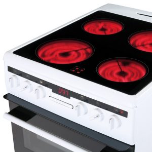 Amica AFC5550WH 50cm Double Oven Ceramic Cooker