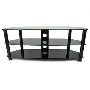 Stand For Television Vantage Black Glass 1200mm