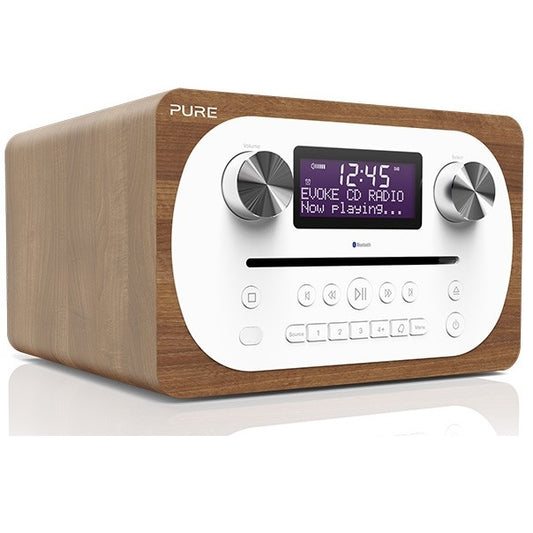 Pure CD-4 Compact Portable Radio With CD Player & Bluetooth