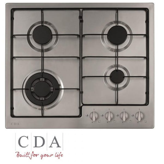 CDA HG6251SS Stainless Steel Built- In Gas Hob