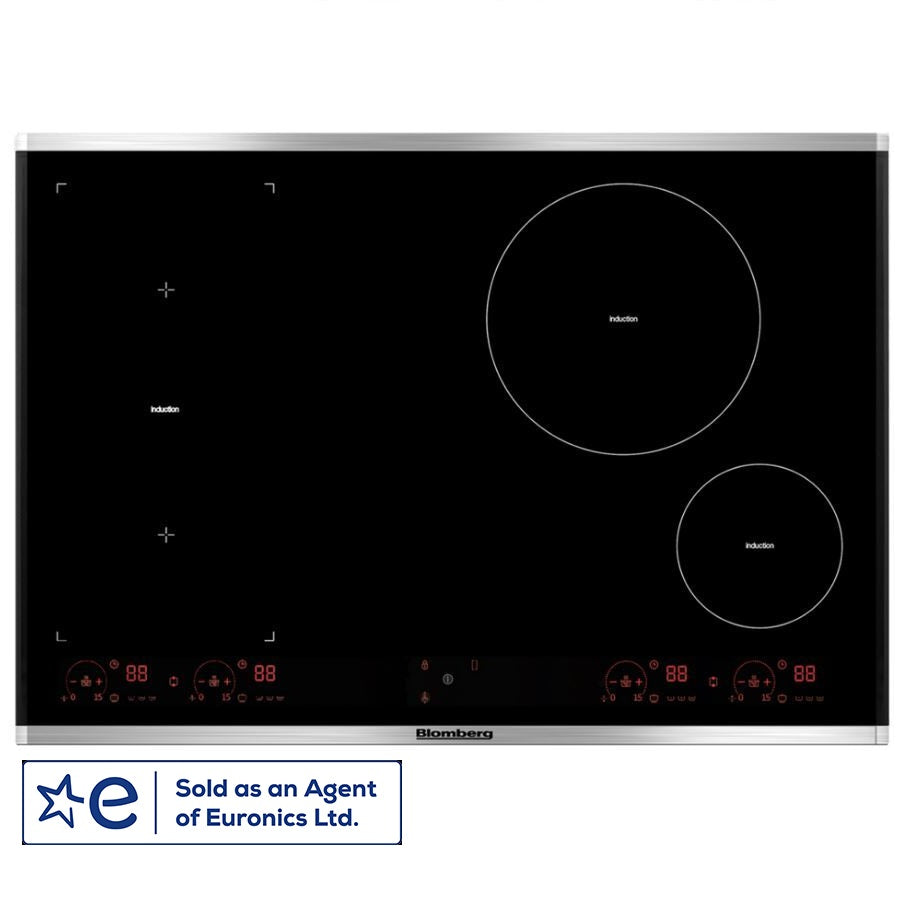 Induction Feature Blomberg MIX5402F Built- in Hard Wired 77cm Electric Induction Hob ...
