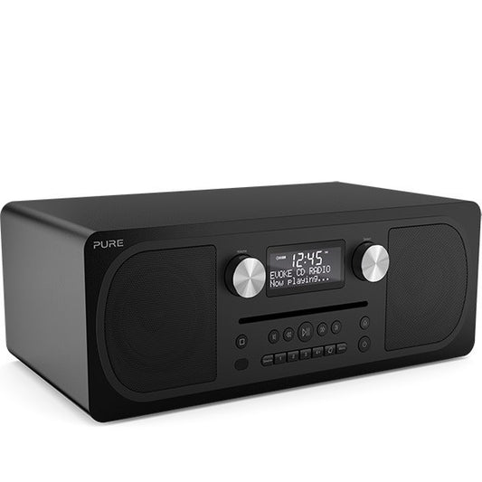 Pure CD-6 Compact Portable Radio With CD Player & Bluetooth