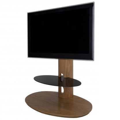 Stand For Television AVF Chepstow With Oak Base And Panel