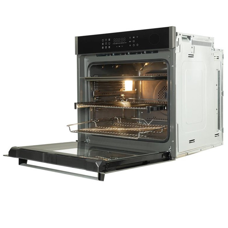 CDA SL670SS Built-In Large 77 Litre Multi Function With Steam Single Fan Oven