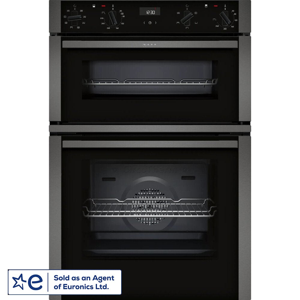 Neff U1ACE2HGOB N50 ( Graphite ) Built-In Electric Double Oven
