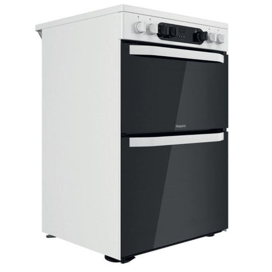 Hotpoint HDM67V9CMW Electric Cooker With Double Oven