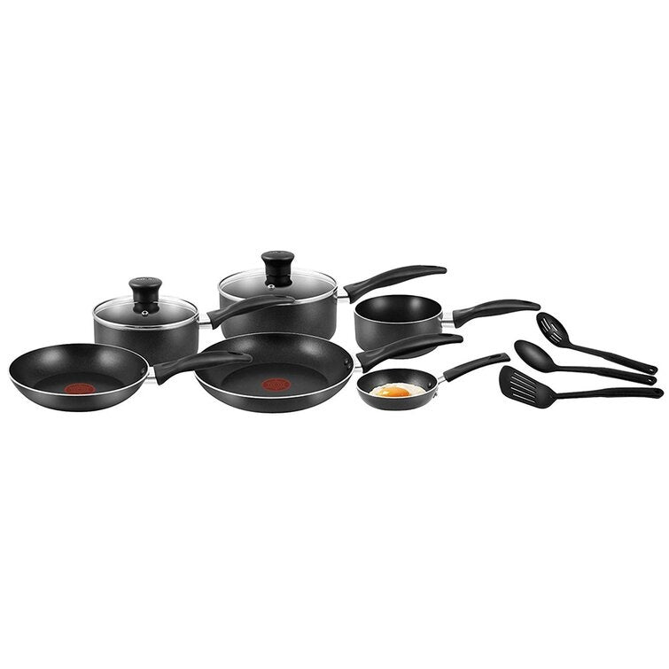 Tefal A762S944 9 Piece Pan Set With Utensils