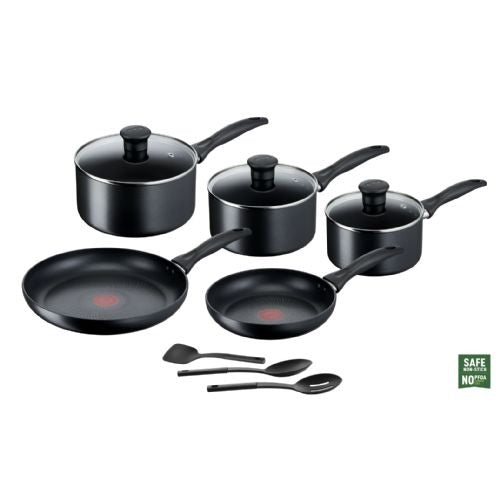 Tefal G155S844 8 Piece Induction Pan Set With Utensils