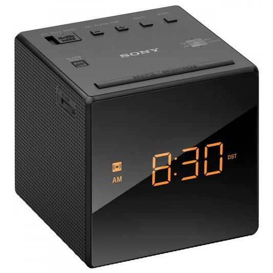 Sony ICFC1B Portable AM/FM Clock Radio With Snooze Function