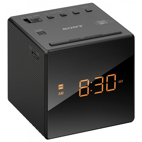 Sony ICFC1B Portable AM/FM Clock Radio With Snooze Function