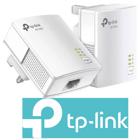Tp Link AV1000 ( TLPA7017 ) 1 Gigabit Network Home Plugs