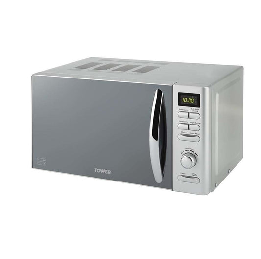Tower T24019S Infinity 20 Litre 800W Silver Microwave Oven