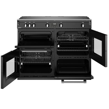 Stoves Richmond Deluxe D1100EI ZLS Zoneless Electric Induction Range Cooker With Quad Ovens