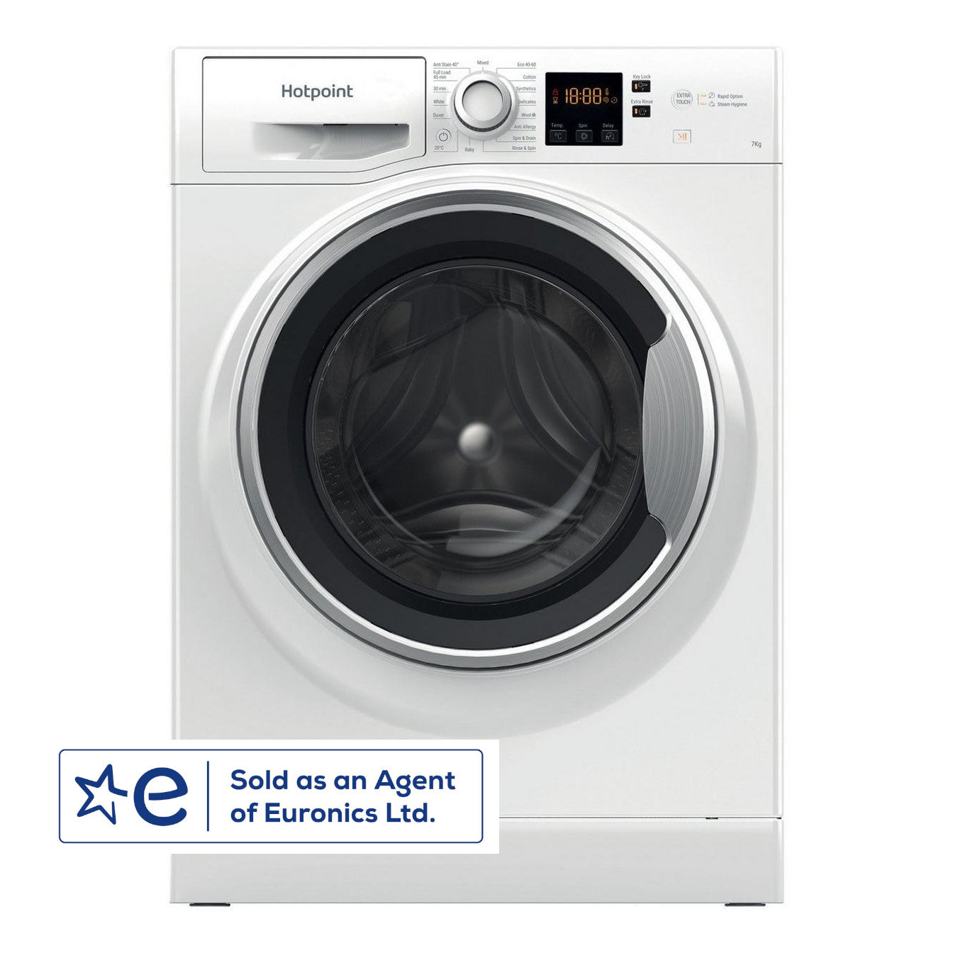 Hotpoint NSWE745UWS 7KG 1400RPM Washing Machine
