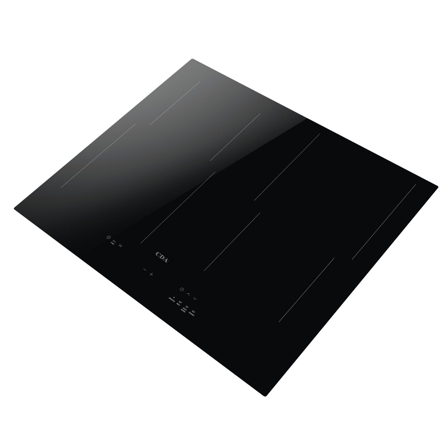CDA HN6112FR Built- in Hard Wired / 13 Amp Configurable Electric Induction Hob