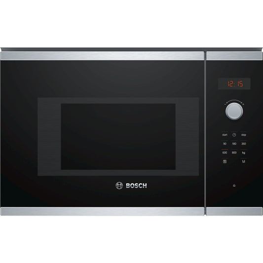 Bosch BFL523MSOB Series 4 38cm ( Shallow Depth Only 29.7cm ) Built-in Microwave Oven