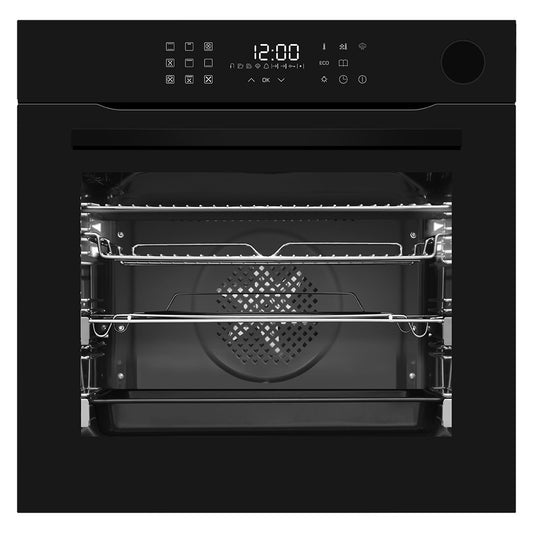 CDA SL670BL Built-In Large 77 Litre Multi Function With Steam Single Fan Oven