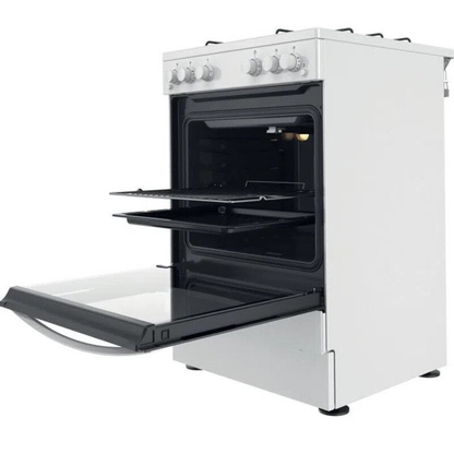 Indesit IS67G1PMW/UK 60cm Single Cavity Gas Cooker